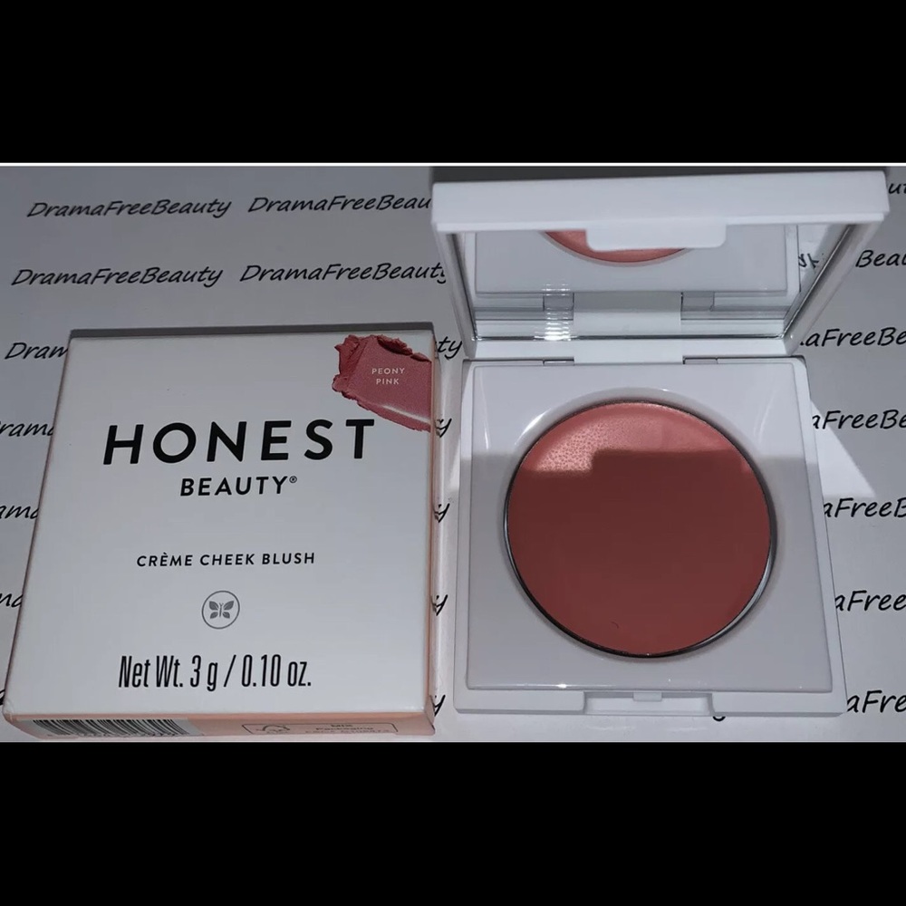 BNIB Honest Beauty Creme Cheek Blush Sheer Buildable Cream Color in *Peony Pink*